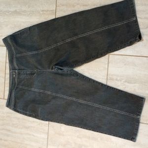 Pendleton crop pants size 12 denim